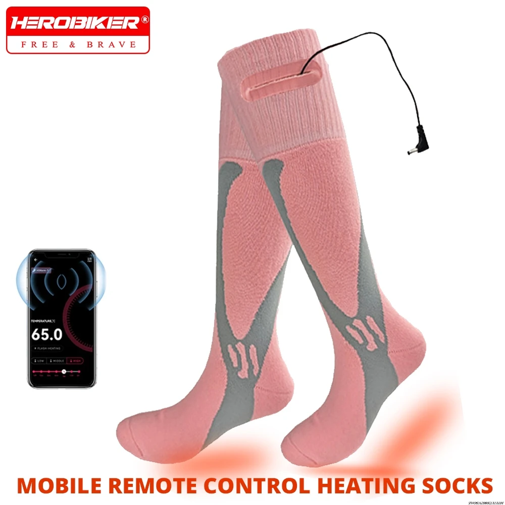 Intelligent Electric Winter Warm Socks For APP Remote Control Ski Winter Heated Long Sock Outdoor Camping Hiking Warmth Stocking
Intelligent Electric Winter Warm Socks For APP Remote Control Ski Winter Heated Long Sock Outdoor Camping Hiking Warmth Stocking