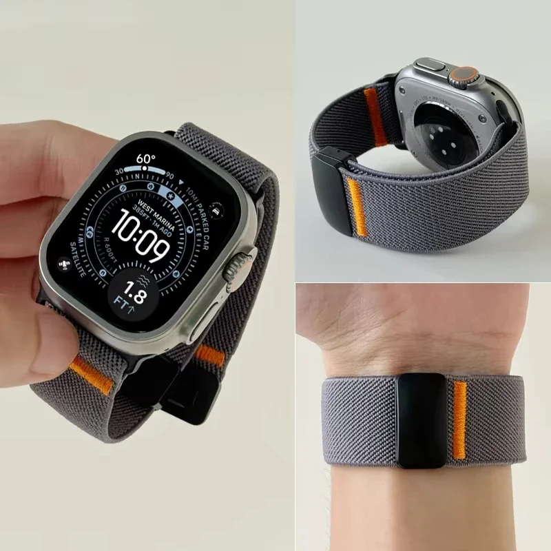 Nylon Straps For Apple Watch Band 11 10 46mm 42mm 49mm 46mm 44mm 41mm 40mm Sport Magnetic Correa Bracelet IWatch 9 8 SE Ultra3/2
Nylon Straps For Apple Watch Band 11 10 46mm 42mm 49mm 46mm 44mm 41mm 40mm Sport Magnetic Correa Bracelet IWatch 9 8 SE Ultra3/2