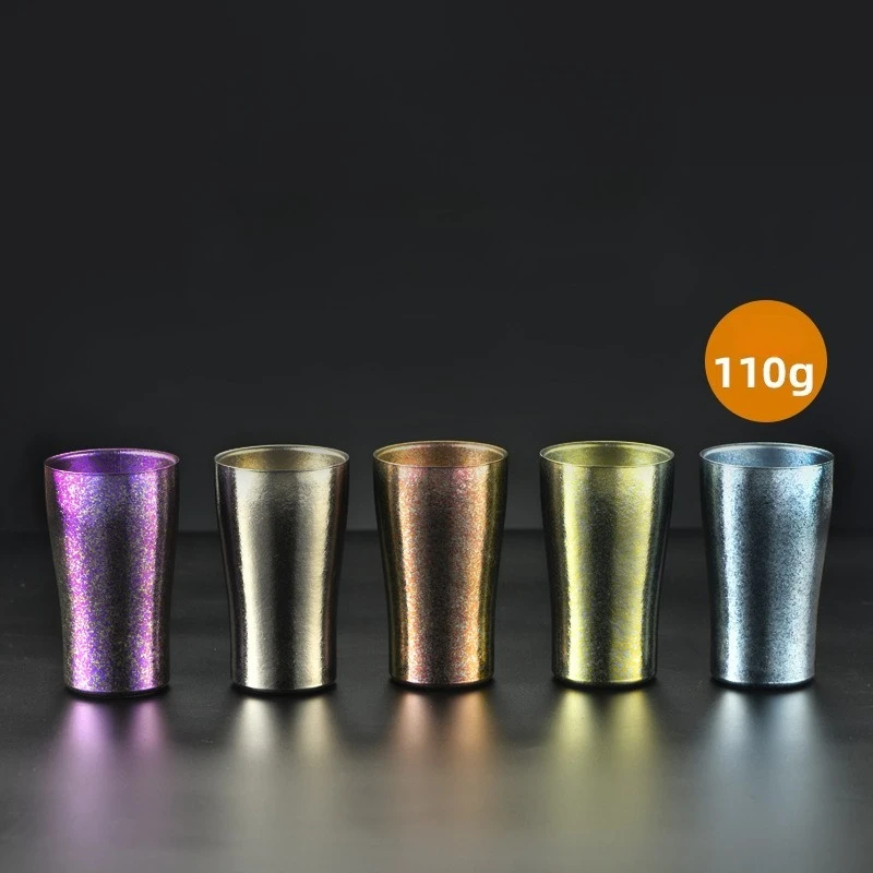 Pure Titanium Beer Cup Outdoor Exquisite Camping Double-layer Cold Insulation Heat Insulation Anti Drop Coffee Milk Juice Cup
Pure Titanium Beer Cup Outdoor Exquisite Camping Double-layer Cold Insulation Heat Insulation Anti Drop Coffee Milk Juice Cup