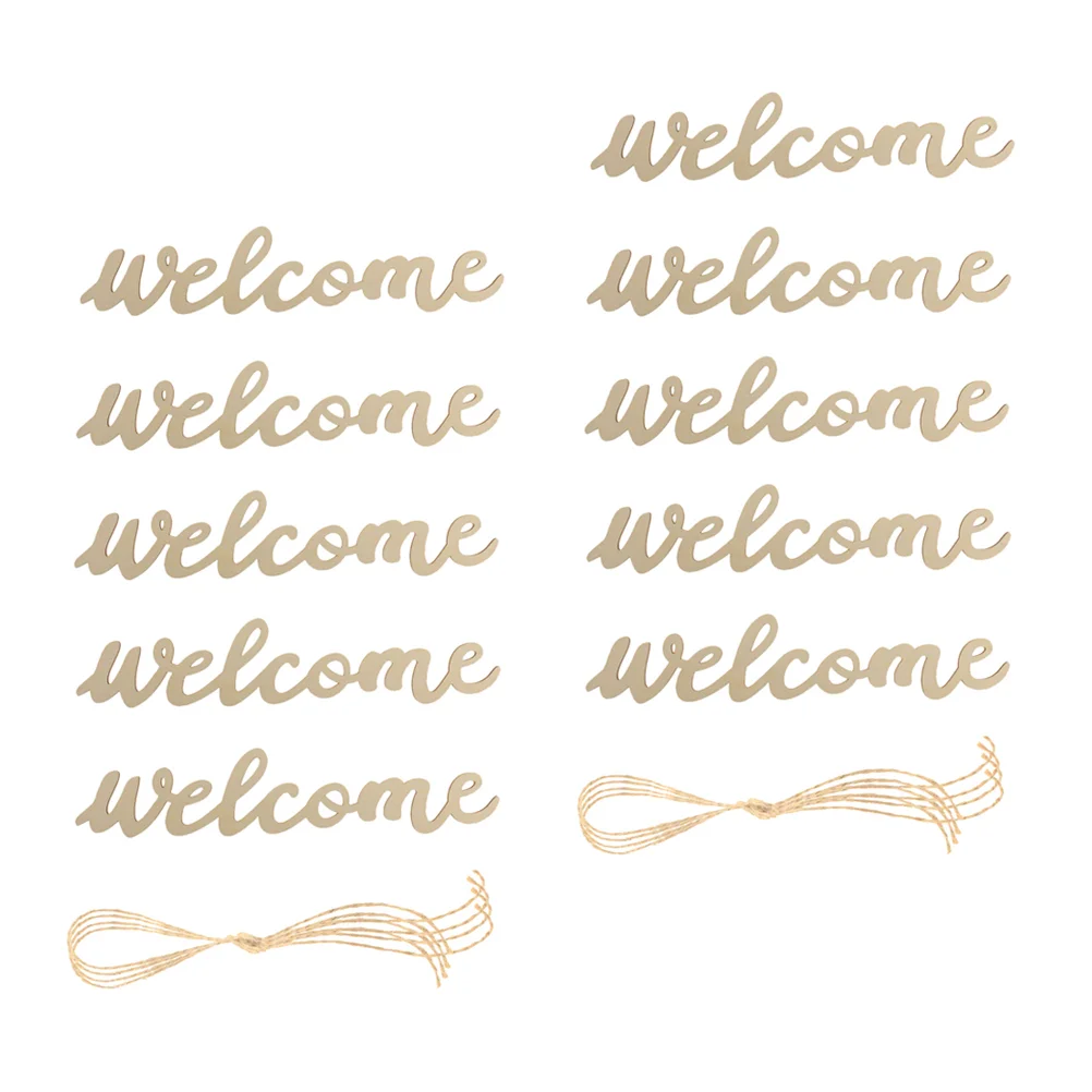 10 Pcs Wooden Welcome Door Sign Vintage Decor Hanging Plaque for Home Wall Cafe Shop Bar Easy Rope Clear Letters Great Gift
10 Pcs Wooden Welcome Door Sign Vintage Decor Hanging Plaque for Home Wall Cafe Shop Bar Easy Rope Clear Letters Great Gift