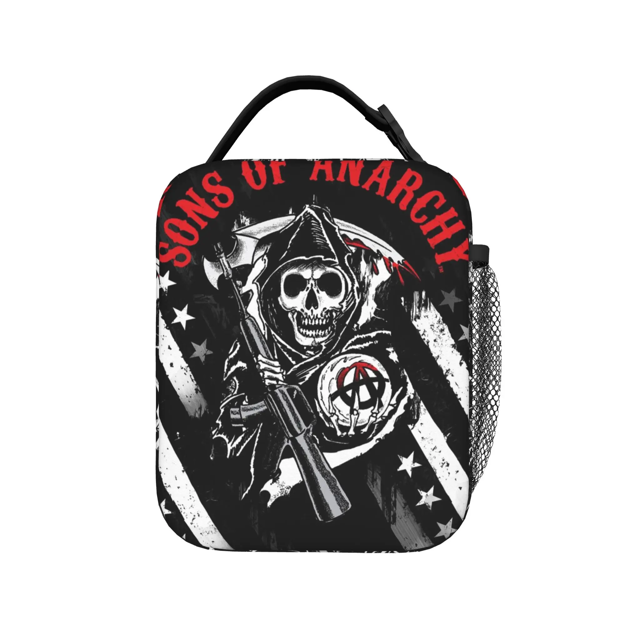 Термосумка для обеда SOA Fear the Reaper, большая сумка-контейнер для еды Sons of Anarchy the Death, для девочек и мальчиков
Термосумка для обеда SOA Fear the Reaper, большая сумка-контейнер для еды Sons of Anarchy the Death, для девочек и мальчиков