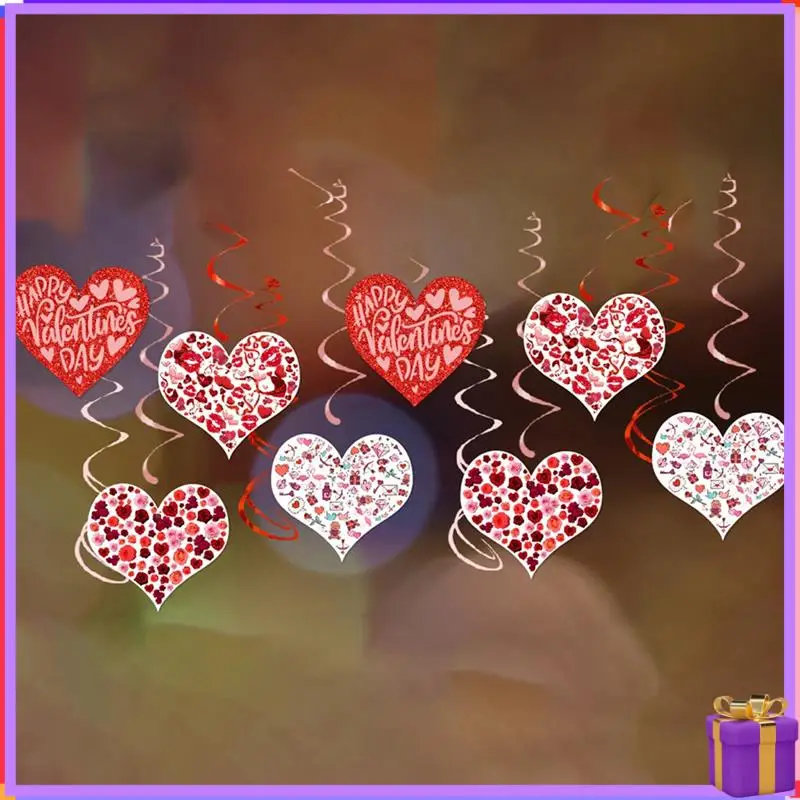 Advanced 2 Set Heart Spiral Tags Valentine's Day Party Decoration Love Spiral Hanging Decoration Spiral Tag Decoration
Advanced 2 Set Heart Spiral Tags Valentine's Day Party Decoration Love Spiral Hanging Decoration Spiral Tag Decoration