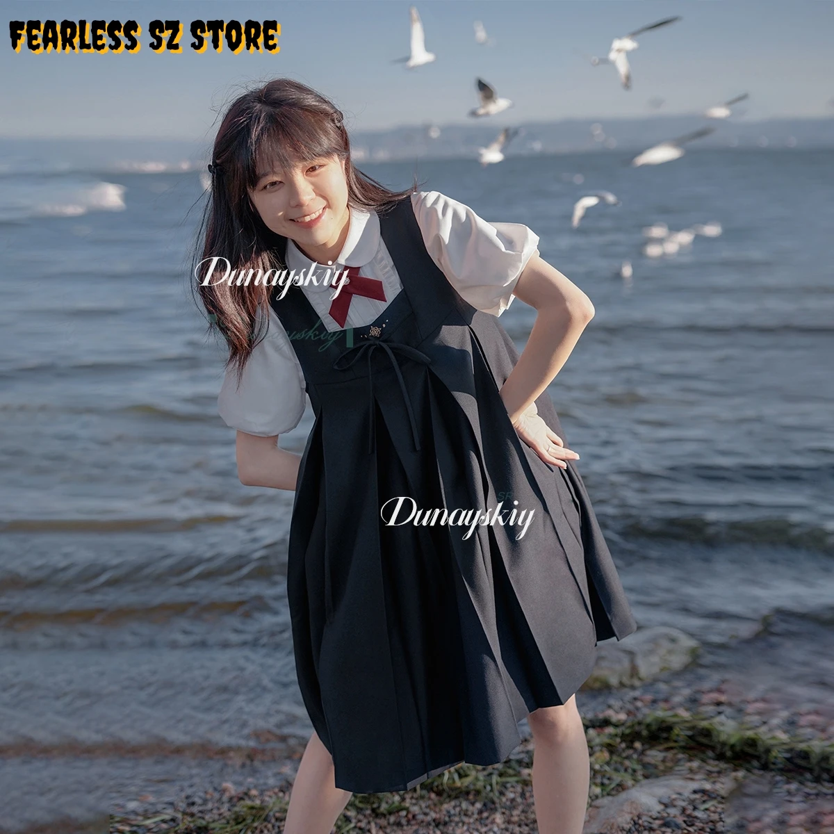 Осень 2022, школьная форма JK, платье-жилет в японском стиле, женская юбка, кавайное платье-рубашка для девочек, повседневная одежда, вечеринка на Хэллоуин
Осень 2022, школьная форма JK, платье-жилет в японском стиле, женская юбка, кавайное платье-рубашка для девочек, повседневная одежда, вечеринка на Хэллоуин