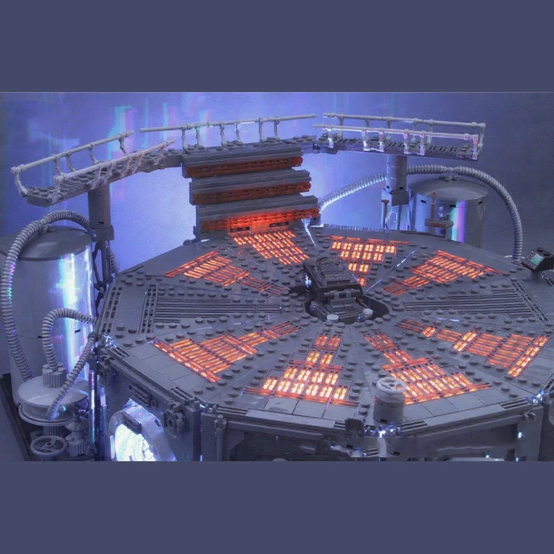 2903PCS MOC Space Battle Carbon Freeze Chamber Model DIY Creative Building Blocks Home Decor Display Birthday Gift Collectible
2903PCS MOC Space Battle Carbon Freeze Chamber Model DIY Creative Building Blocks Home Decor Display Birthday Gift Collectible