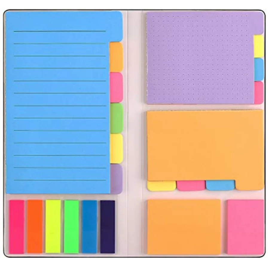 Sticky Notes Set, Post Self-Stick Notes Pads for Journaling Notebook Planner Study, Office Supplies College Essentials Back to
Sticky Notes Set, Post Self-Stick Notes Pads for Journaling Notebook Planner Study, Office Supplies College Essentials Back to