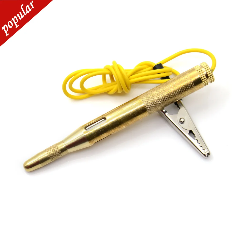 6V 12V 24V Diagnostic Tools Detector Probe Light System Test DC Copper Auto Car Light Circuit Tester Lamp Voltage Test
6V 12V 24V Diagnostic Tools Detector Probe Light System Test DC Copper Auto Car Light Circuit Tester Lamp Voltage Test