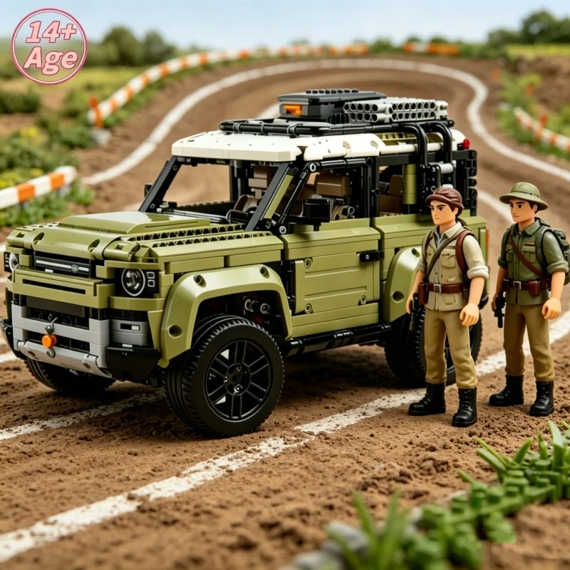 2573PCS 1:8 Technical Defender Off Road Car Building Blocks Assemble Bricks SUV Vehicle Toys Gift for Children Kids
2573PCS 1:8 Technical Defender Off Road Car Building Blocks Assemble Bricks SUV Vehicle Toys Gift for Children Kids