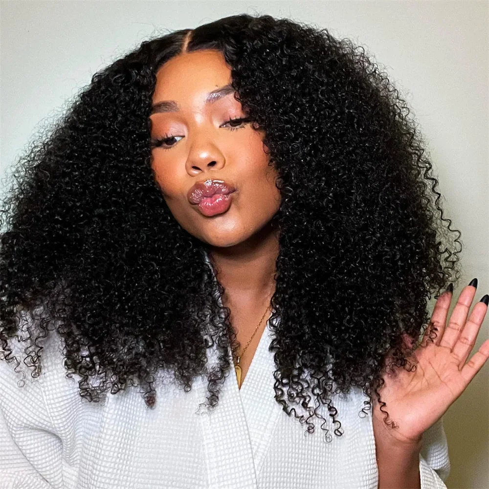 Natural Black Long Soft Glueless 26Inch Kinky Curly Lace Front Wig For Women With Baby Hair Synthetic Preplucked Glueless Daily
Natural Black Long Soft Glueless 26Inch Kinky Curly Lace Front Wig For Women With Baby Hair Synthetic Preplucked Glueless Daily