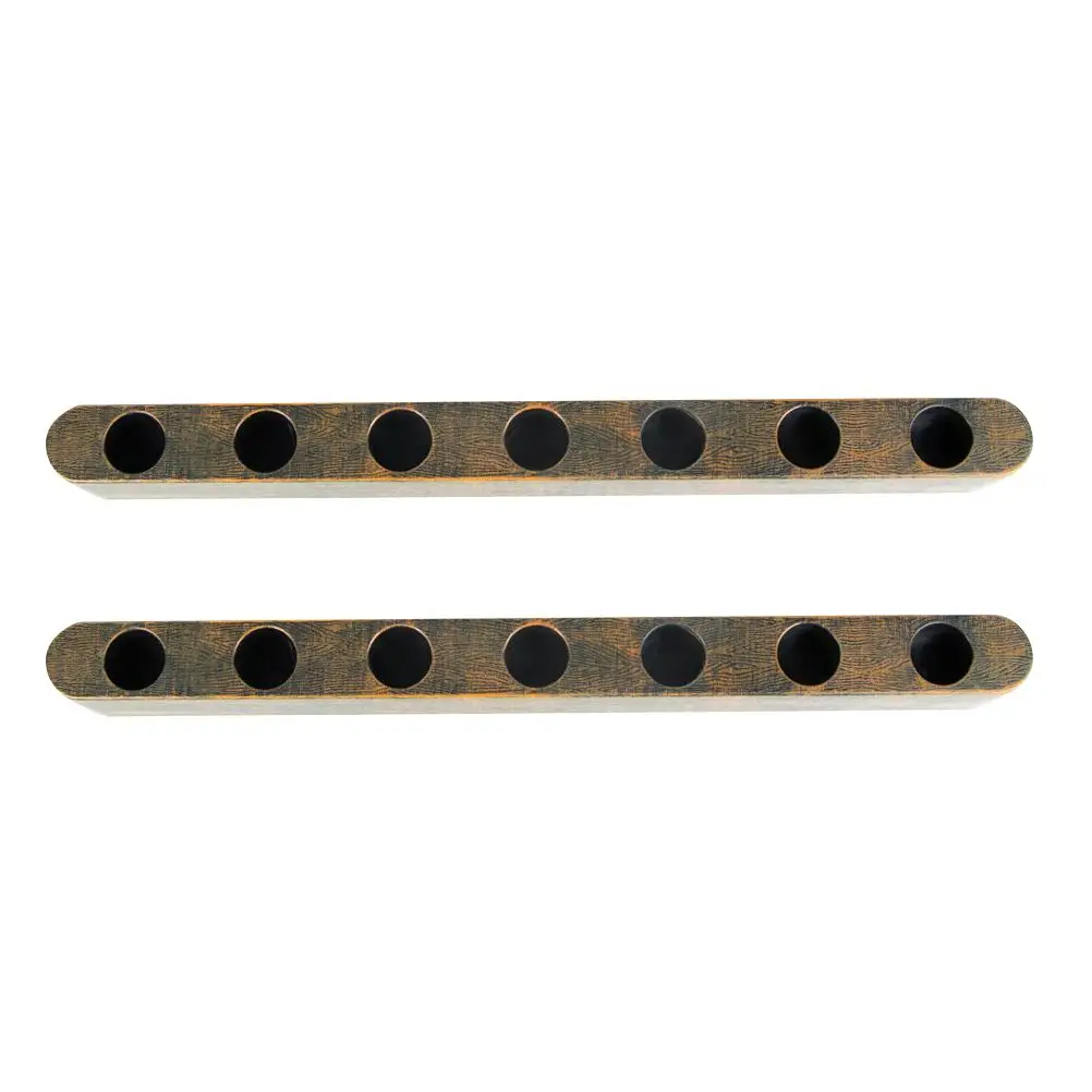 2 Pieces Black 7 Hole Candlestick Holders Set for Wedding Birthday Party Decorative Stand Table Ornament
2 Pieces Black 7 Hole Candlestick Holders Set for Wedding Birthday Party Decorative Stand Table Ornament