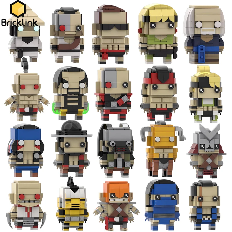 Bricklink MOC Game Mortals Combat Kombat Фигурки Brickheadz Наборы Креативные строительные блоки Детские игрушки Рождественский подарок для мальчиков
Bricklink MOC Game Mortals Combat Kombat Фигурки Brickheadz Наборы Креативные строительные блоки Детские игрушки Рождественский подарок для мальчиков