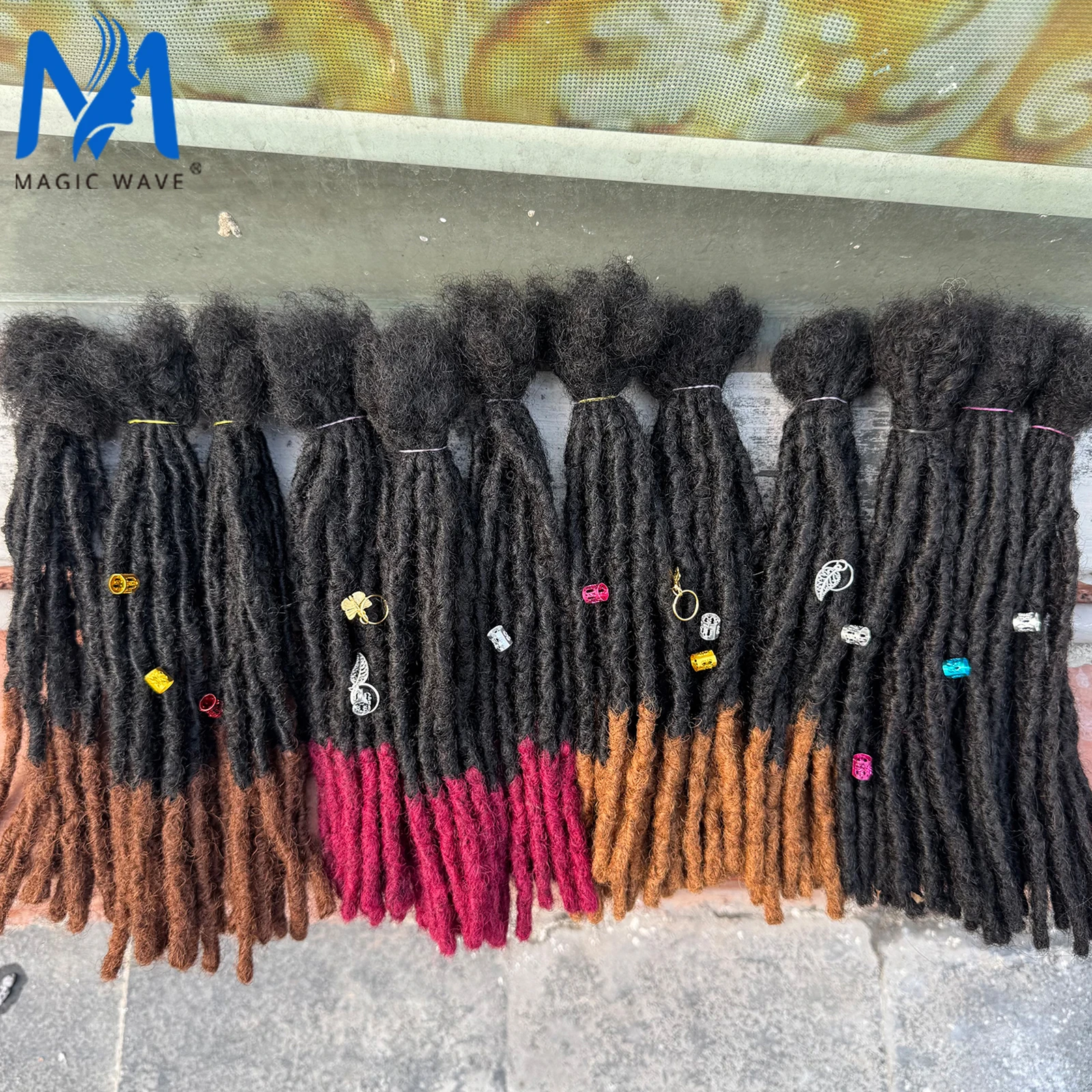 10inch 0.6cm Colored Interlocking Loc Extensions Human Hair Handmade Permanent Dreadlock Extensions for Men/Women/Kids
10inch 0.6cm Colored Interlocking Loc Extensions Human Hair Handmade Permanent Dreadlock Extensions for Men/Women/Kids