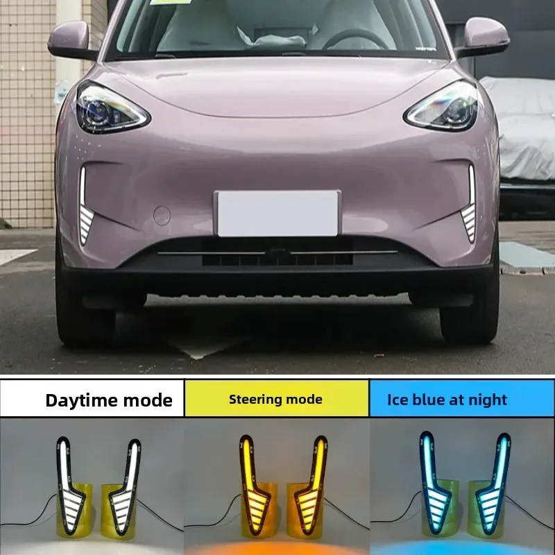 For Geely Geome EX2 2025 2026 Car Led Daytime Running Light Dymanic Turn Signal DRL Front Fog Lamp 12V Daylights Accessories
For Geely Geome EX2 2025 2026 Car Led Daytime Running Light Dymanic Turn Signal DRL Front Fog Lamp 12V Daylights Accessories