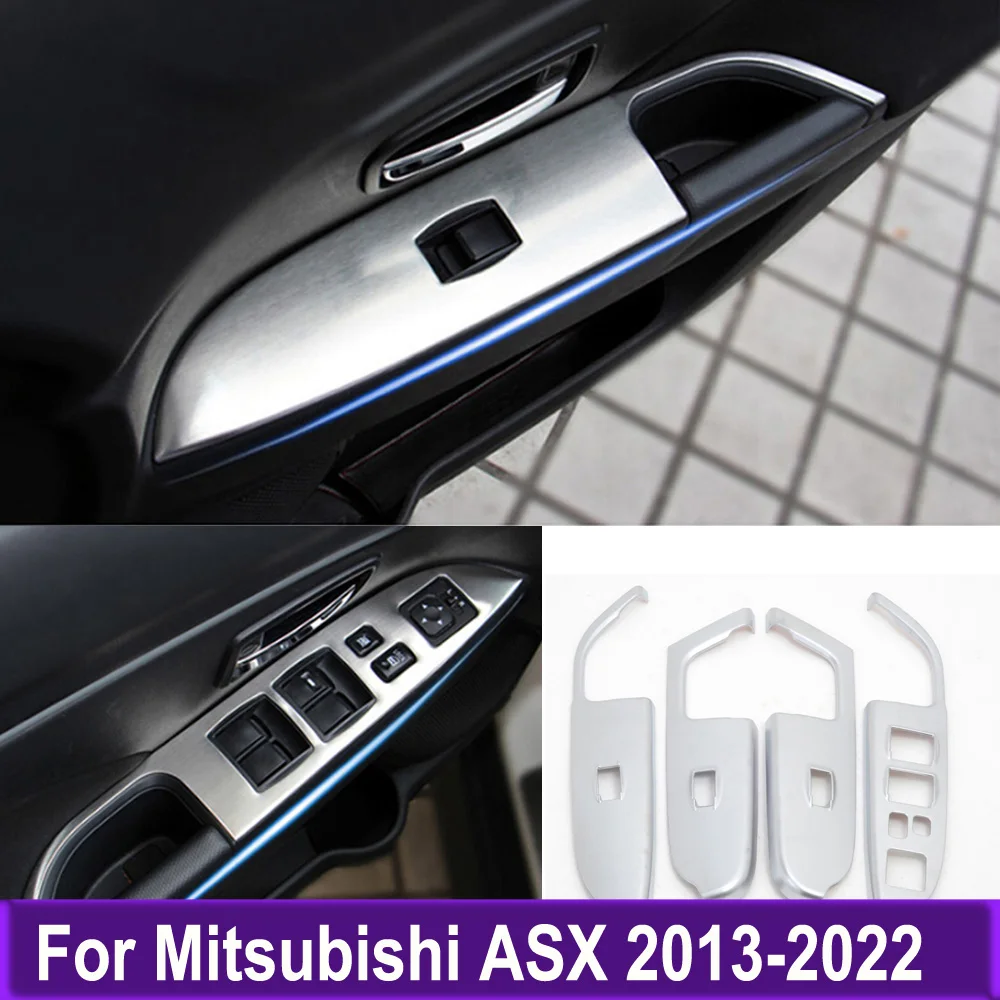 Аксессуары для Mitsubishi ASX RVR Outlander Sport 2013-2021 2022, декоративная крышка подлокотника, отделка окна, подъемник, рамка переключателя LHD
Аксессуары для Mitsubishi ASX RVR Outlander Sport 2013-2021 2022, декоративная крышка подлокотника, отделка окна, подъемник, рамка переключателя LHD