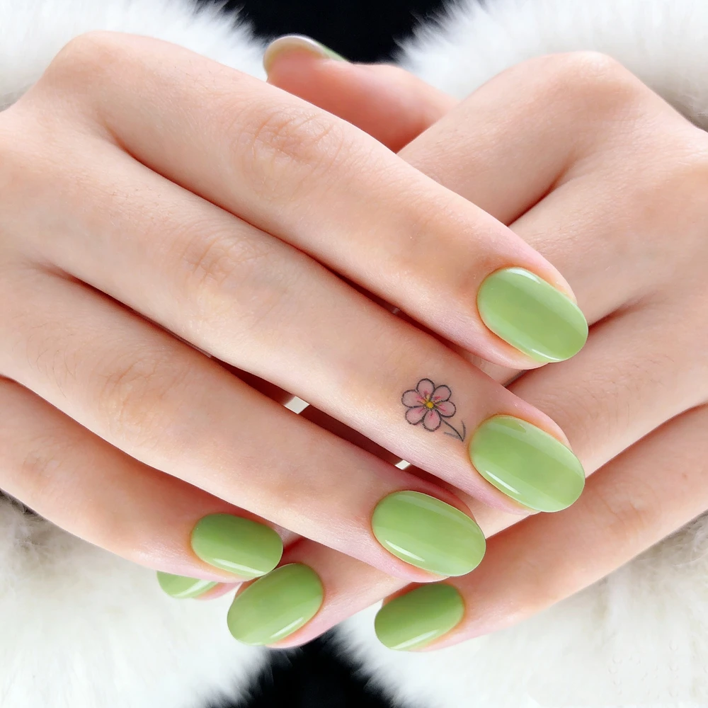 48Pcs Short Fake Nails Matcha Green Acrylic Press On False Nails Reusable DIY Fingernails Manicure Tool Faux Ongles
48Pcs Short Fake Nails Matcha Green Acrylic Press On False Nails Reusable DIY Fingernails Manicure Tool Faux Ongles