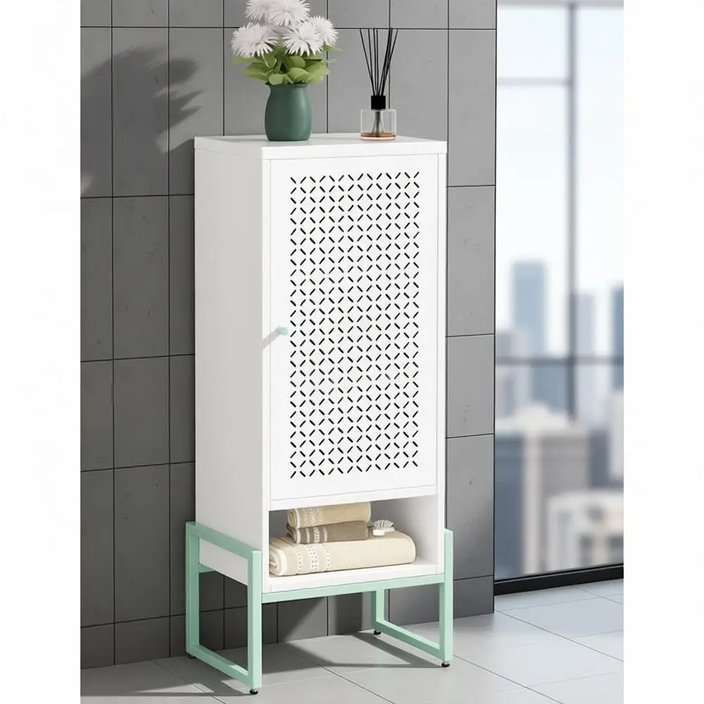 Небольшой шкаф для хранения вещей в ванной комнате с дверцами и регулируемыми полками, металлический напольный шкаф высотой 42,51 дюйма для ванной комнаты, прачечной и M
Небольшой шкаф для хранения вещей в ванной комнате с дверцами и регулируемыми полками, металлический напольный шкаф высотой 42,51 дюйма для ванной комнаты, прачечной и M