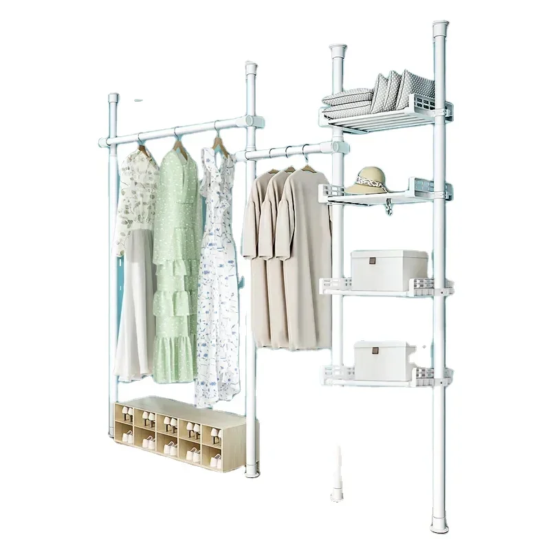 Standing Coat Rack White Clothes Display Hanger Household Lightweight Shelves Storage Racks
Standing Coat Rack White Clothes Display Hanger Household Lightweight Shelves Storage Racks