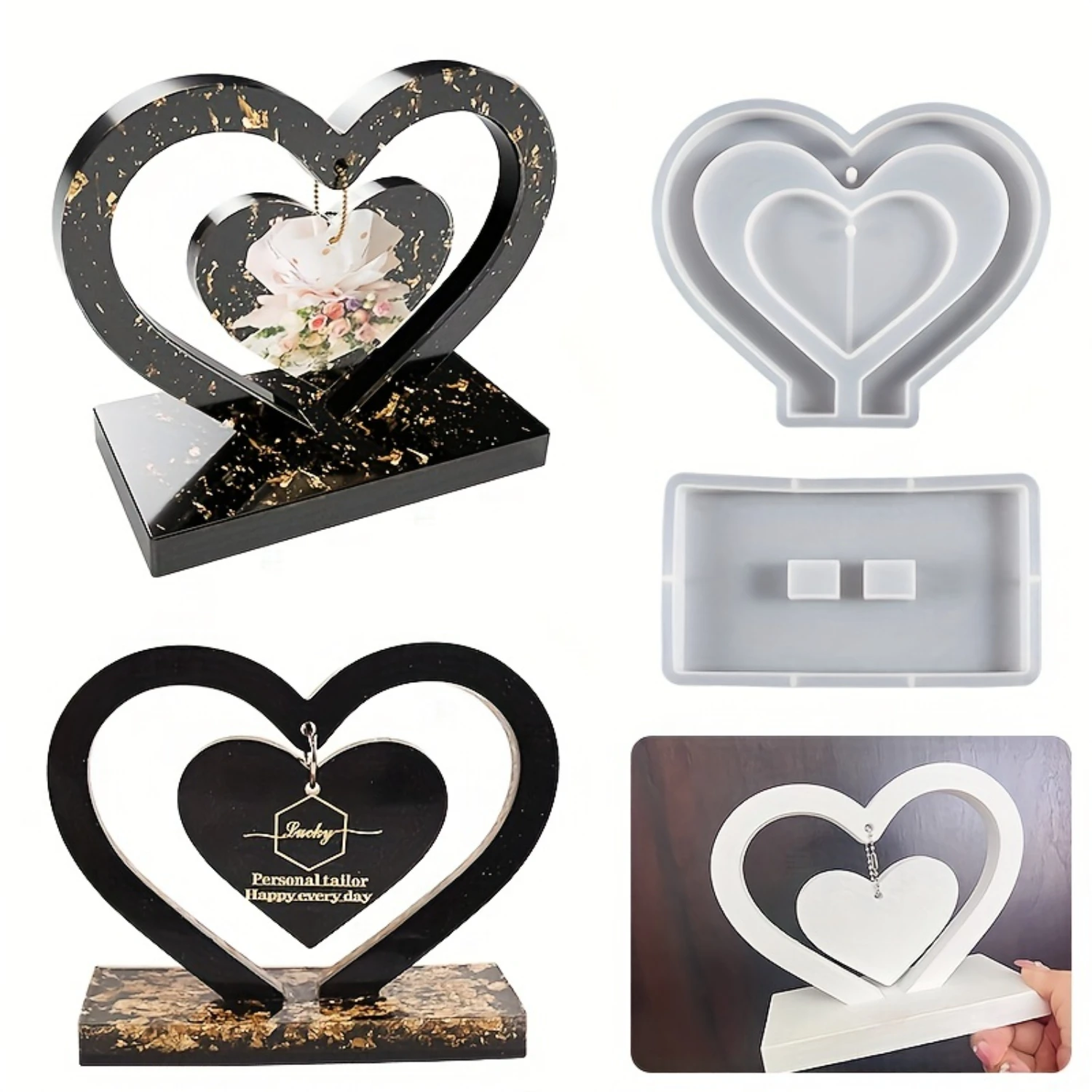 Silicone Heart Mold for Perfect Gifts & Decor - Ideal for Photos, Couples, Anniversaries | Easy to Use, Long-lasting Quality
Silicone Heart Mold for Perfect Gifts & Decor - Ideal for Photos, Couples, Anniversaries | Easy to Use, Long-lasting Quality