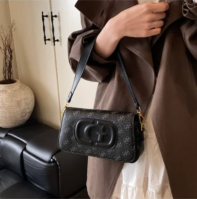 Зимняя классическая роскошная дизайнерская кожаная сумка через плечо, популярный элегантный винтажный клатч с буквенным принтом, стильная женская сумка-шоппер
Зимняя классическая роскошная дизайнерская кожаная сумка через плечо, популярный элегантный винтажный клатч с буквенным принтом, стильная женская сумка-шоппер