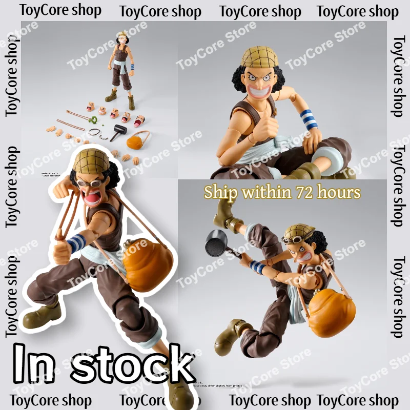 In-stock Bandai SHF One Piece Dawn of Adventure Usopp Articulated Action Figure, Collectible Gift
In-stock Bandai SHF One Piece Dawn of Adventure Usopp Articulated Action Figure, Collectible Gift
