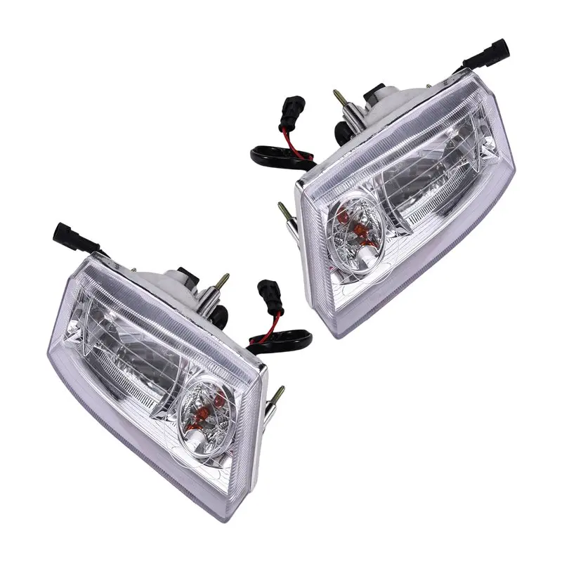 Simple For Eagle Golf Cart 12V Turn Signals Headlight Assembly Part Numbers 3117100-002 3117200-002
Simple For Eagle Golf Cart 12V Turn Signals Headlight Assembly Part Numbers 3117100-002 3117200-002