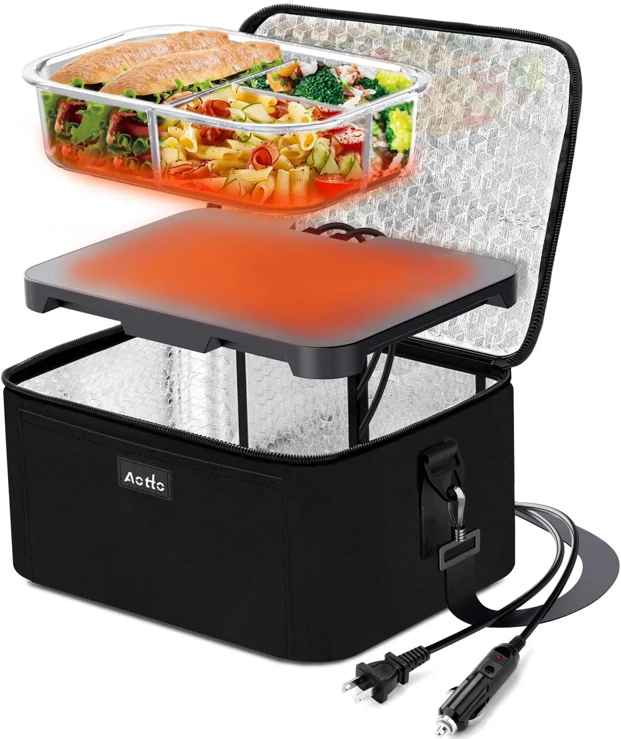 3-in-1 Portable Food Heater: 12V/24V/110V Electric Lunch Box, Reheat & Warm Meals for Car, Truck, Office, Travel
3-in-1 Portable Food Heater: 12V/24V/110V Electric Lunch Box, Reheat & Warm Meals for Car, Truck, Office, Travel