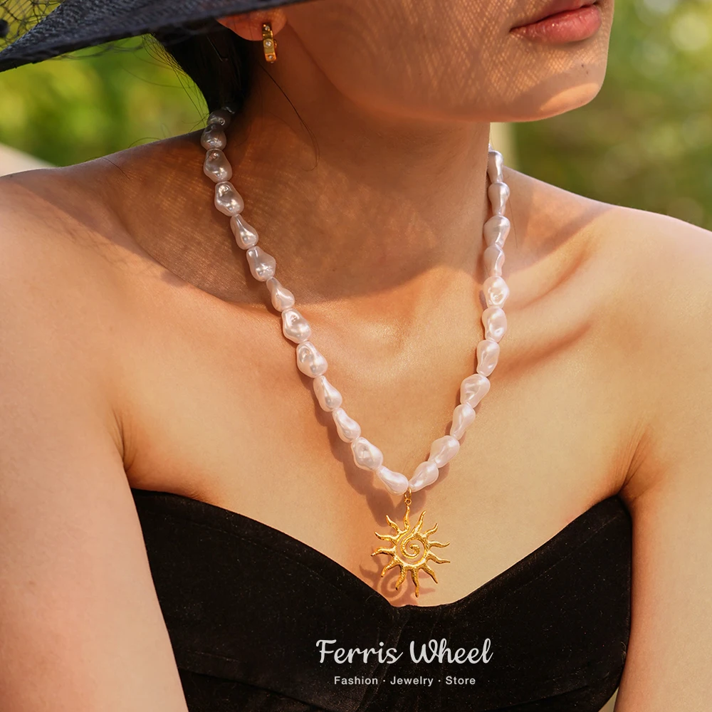 Ferris Wheel Elegant Stainless Steel Gold Plated Starfish Pendant Necklace for Women No Fade Luxury Jewelry Gift
Ferris Wheel Elegant Stainless Steel Gold Plated Starfish Pendant Necklace for Women No Fade Luxury Jewelry Gift