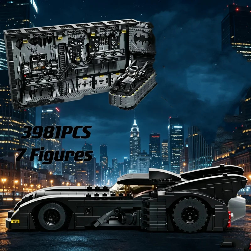 76252 Black Batcave Box Model Decoration Festival Christmas Birthday Gifts 3981PCS Assemble Brick Building Toys
76252 Black Batcave Box Model Decoration Festival Christmas Birthday Gifts 3981PCS Assemble Brick Building Toys