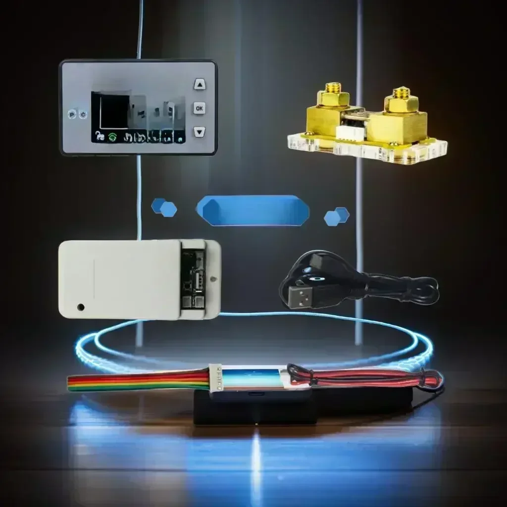 2.4-inch Color Screen Wireless Battery Monitor Voltage And Current Coulomb Meter Multi-Parameter Measurement Coulombmeter
2.4-inch Color Screen Wireless Battery Monitor Voltage And Current Coulomb Meter Multi-Parameter Measurement Coulombmeter