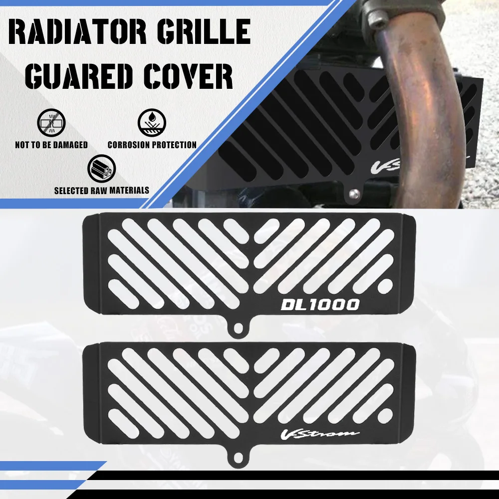 V-Strom DL1000 Radiator Grille Guard Cover For SUZUKI V-STROM 1000 2003-2007 Motorcycle Oil Cooler Radiator Grill Net Protector
V-Strom DL1000 Radiator Grille Guard Cover For SUZUKI V-STROM 1000 2003-2007 Motorcycle Oil Cooler Radiator Grill Net Protector