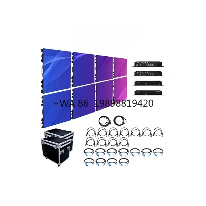 500x1000mm 500x500mm Indoor Outdoor Waterproof Giant Stage Background LED Panel P2.9 P3.9 P4.8 Rental LED Video Wall Screen
500x1000mm 500x500mm Indoor Outdoor Waterproof Giant Stage Background LED Panel P2.9 P3.9 P4.8 Rental LED Video Wall Screen