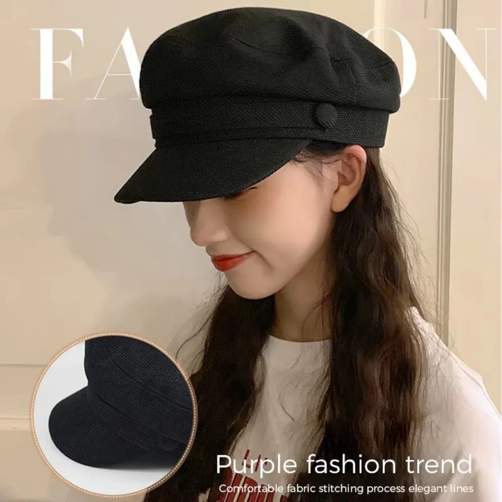 Casual Adjustable Women Beret Caps Breathable Navy Hat Flat Top Captain Cap Spring Autumn
Casual Adjustable Women Beret Caps Breathable Navy Hat Flat Top Captain Cap Spring Autumn