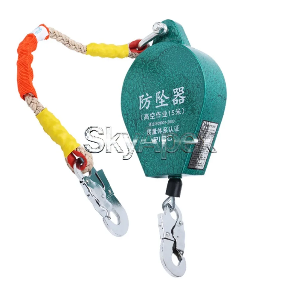 500kg 3m Industrial Grade Safety Lock Elevator Free Retractable Fall Arrester Self Retracting Lifeline Portable for Climbing Use
500kg 3m Industrial Grade Safety Lock Elevator Free Retractable Fall Arrester Self Retracting Lifeline Portable for Climbing Use