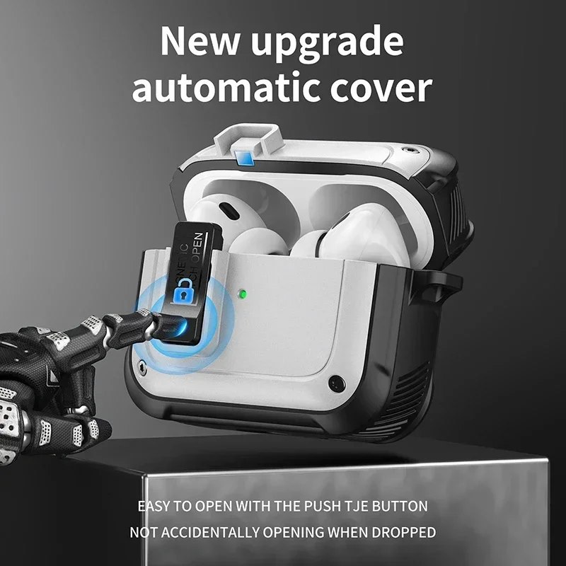 Transparent Air pods Cover for Airpod Pro 2 3 2nd Case With Magnet Keychain Protection Shockproof Charging Airpods case
Transparent Air pods Cover for Airpod Pro 2 3 2nd Case With Magnet Keychain Protection Shockproof Charging Airpods case