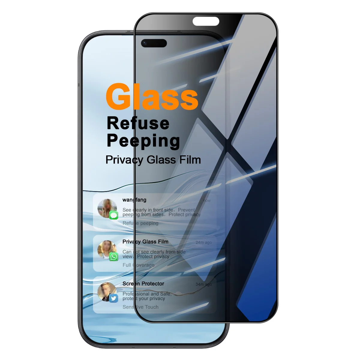 IMAK Privacy Tempered Glass for Honor 600 Lite X80i 5G Screen Protector Film
IMAK Privacy Tempered Glass for Honor 600 Lite X80i 5G Screen Protector Film