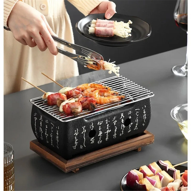 Portable Bbq Grill Korean Carbon Barbecue Grills Aluminium Alloy Indoor Outdoor Bbq Stove Barbecue Tools charcoal grill
Portable Bbq Grill Korean Carbon Barbecue Grills Aluminium Alloy Indoor Outdoor Bbq Stove Barbecue Tools charcoal grill