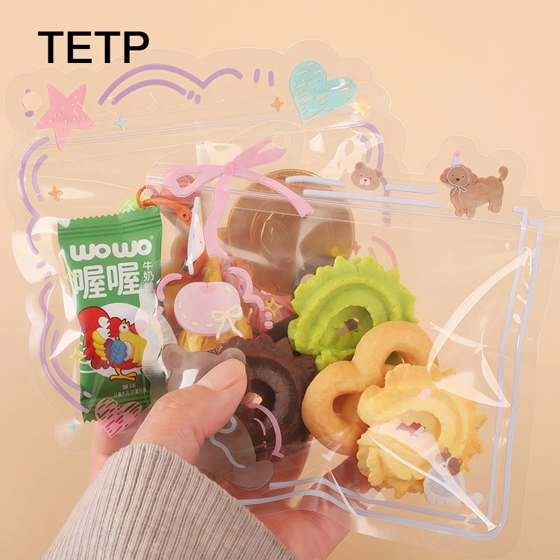 TETP 100Pcs Transparent Bear Bowknot Snack Packaging Bags Small Cookie Candy Gift Food Sealing Bag for Children's Snacks Favors
TETP 100Pcs Transparent Bear Bowknot Snack Packaging Bags Small Cookie Candy Gift Food Sealing Bag for Children's Snacks Favors