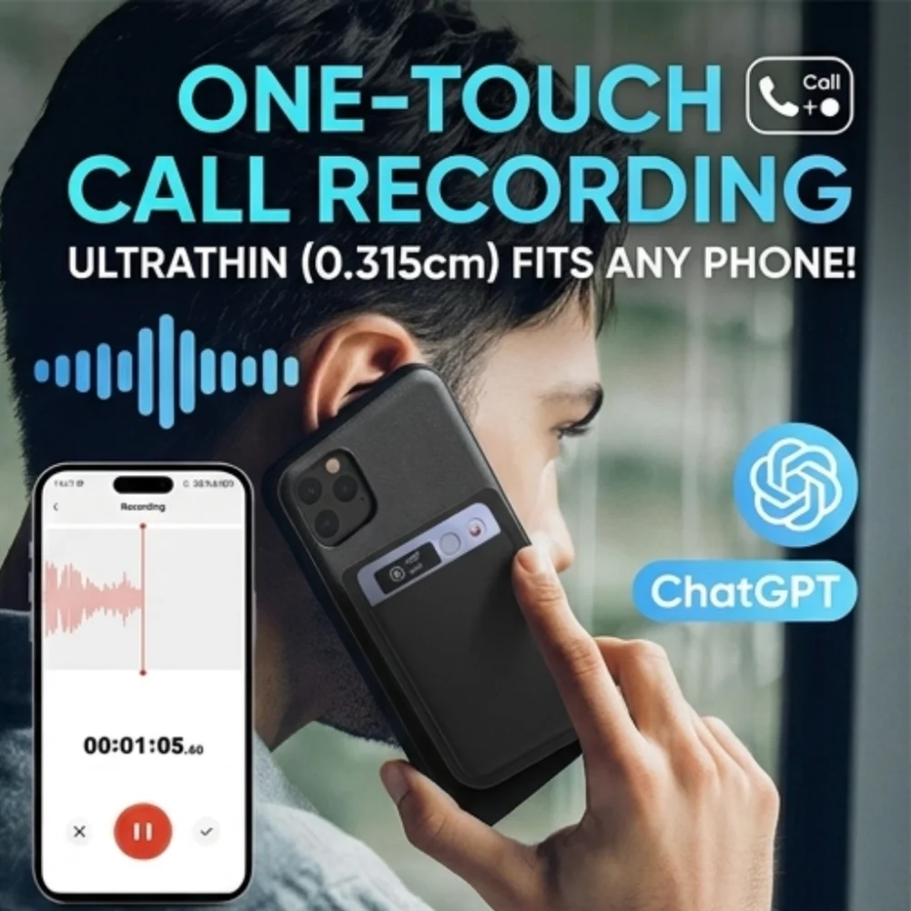 Mini Voice Recorder AI Voice To Text Smart Digital Audio Recorder With Smartphone Connection HD Noise Reduction For Interview
Mini Voice Recorder AI Voice To Text Smart Digital Audio Recorder With Smartphone Connection HD Noise Reduction For Interview