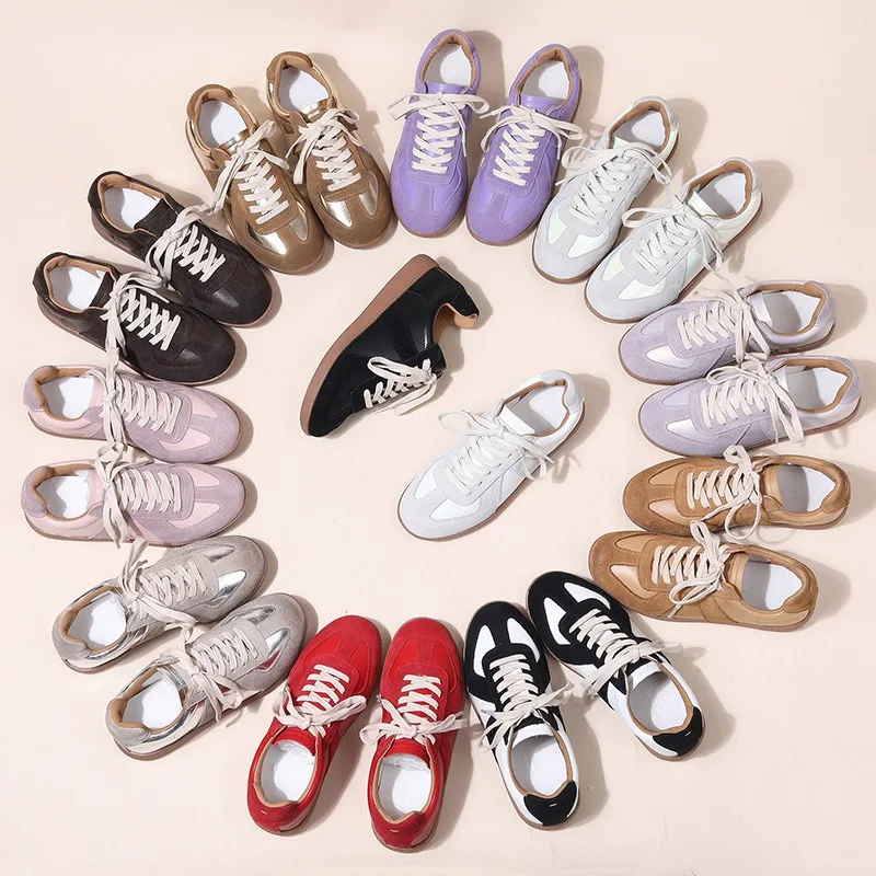 Classic Women's Shoes Luxury Genuine Leather Chunky Sneakers for Woman Fashion Lace Casual Shoes Designer Shoes Zapatos De Mujer
Classic Women's Shoes Luxury Genuine Leather Chunky Sneakers for Woman Fashion Lace Casual Shoes Designer Shoes Zapatos De Mujer