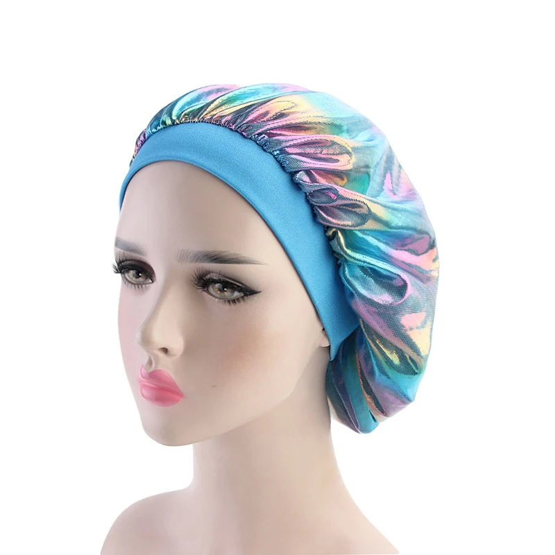 Satin Silk Turban Women Sleeping Sleep Night Hat Wide Band Stretch Hair Care Bonnet Chemo Cap Headwear African Headscarf Wrap
Satin Silk Turban Women Sleeping Sleep Night Hat Wide Band Stretch Hair Care Bonnet Chemo Cap Headwear African Headscarf Wrap