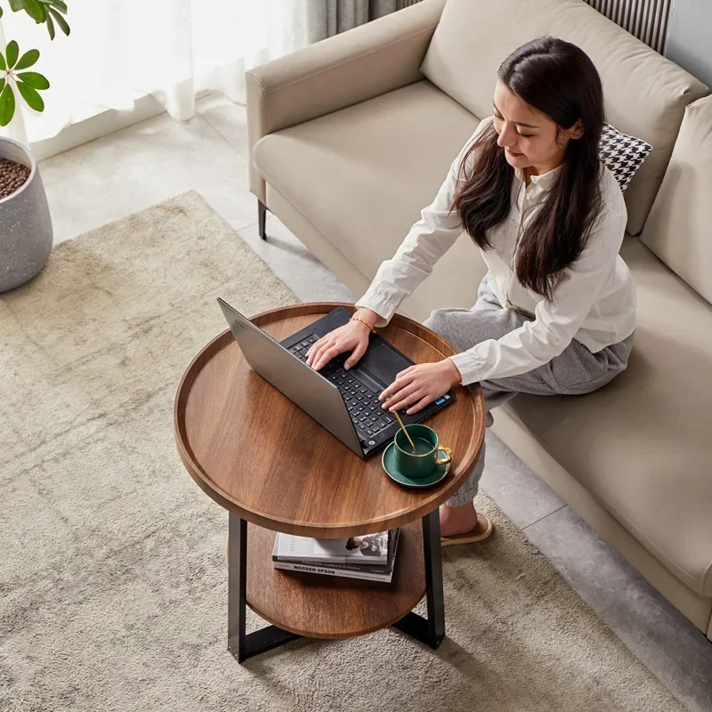 Double-layer Light Luxury Small Family Living Room Tea Table Simple Modern Household Round Side Table Hotel Sofa Side Table
Double-layer Light Luxury Small Family Living Room Tea Table Simple Modern Household Round Side Table Hotel Sofa Side Table