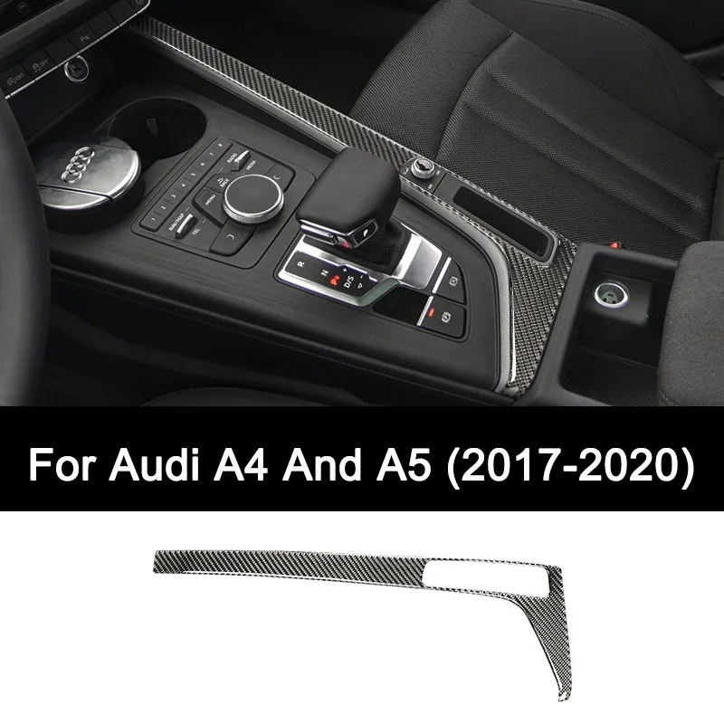 Для Audi A4 и A5 2017-2020 (B9 и F5) настоящее углеродное волокно, автомобильная коробка передач, боковая рамка, наклейка на панель, внутренние автоаксессуары
Для Audi A4 и A5 2017-2020 (B9 и F5) настоящее углеродное волокно, автомобильная коробка передач, боковая рамка, наклейка на панель, внутренние автоаксессуары