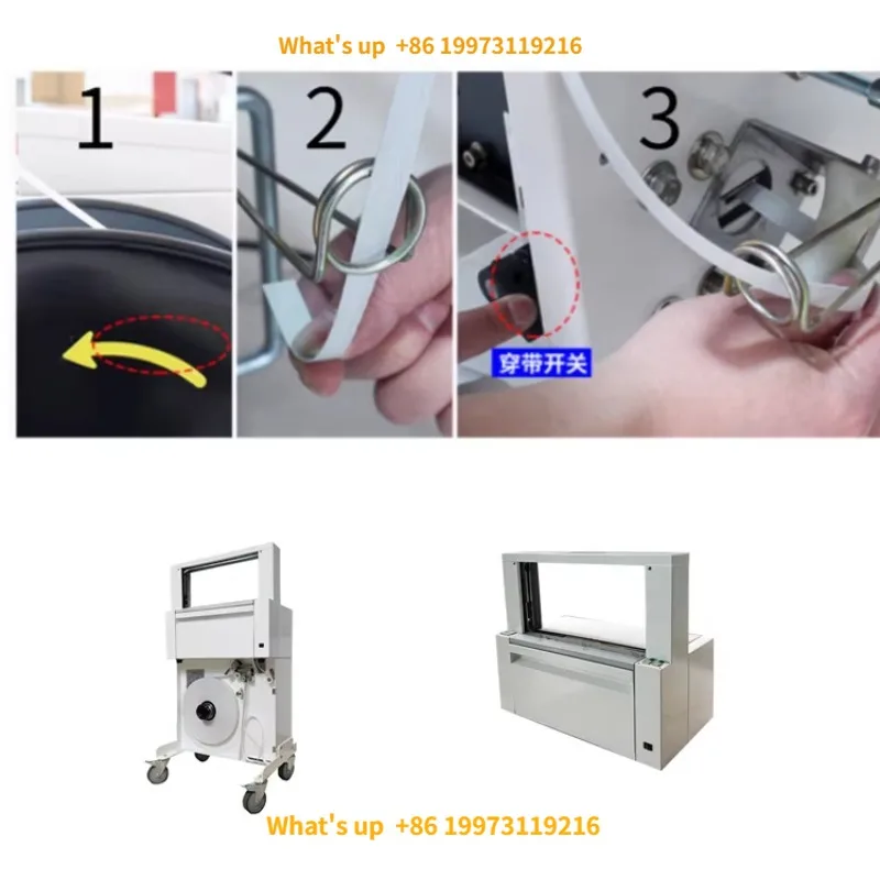 Электрическая автоматическая обвязочная машина 2026 года по лучшей цене для пищевых продуктов, напитков, одежды, товаров, банок, бумажной ленты для обвязки коробок
Электрическая автоматическая обвязочная машина 2026 года по лучшей цене для пищевых продуктов, напитков, одежды, товаров, банок, бумажной ленты для обвязки коробок