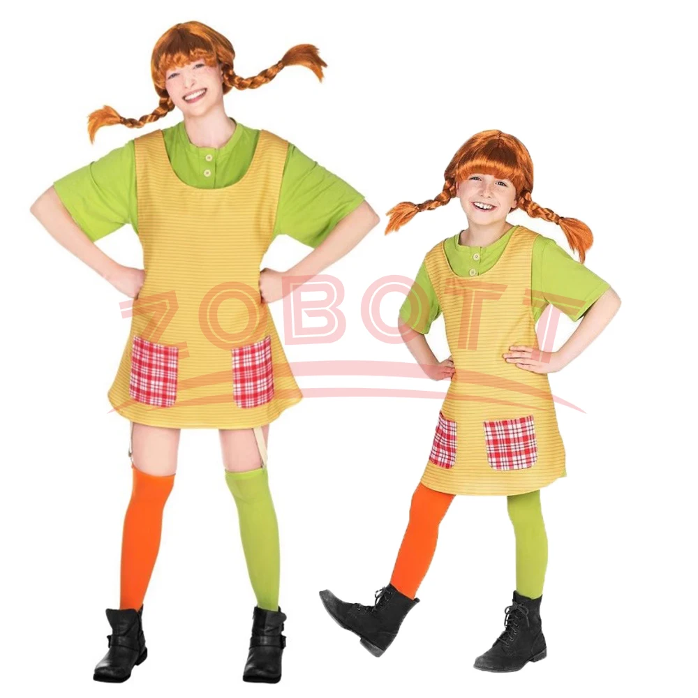 Long Pipi Cosplay Stocking Costume Dress Jacket Apron Pants Kids Girls Disguise Outfit Halloween Carnival Roleplay Suit Gifts
Long Pipi Cosplay Stocking Costume Dress Jacket Apron Pants Kids Girls Disguise Outfit Halloween Carnival Roleplay Suit Gifts