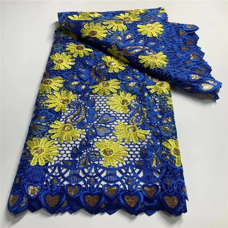 African Lace Fabric 5 Yards 2023 High Quality Luxury Sequins Cord Embroidery Nigerian Wedding Gown Material French Lace Fabric
African Lace Fabric 5 Yards 2023 High Quality Luxury Sequins Cord Embroidery Nigerian Wedding Gown Material French Lace Fabric