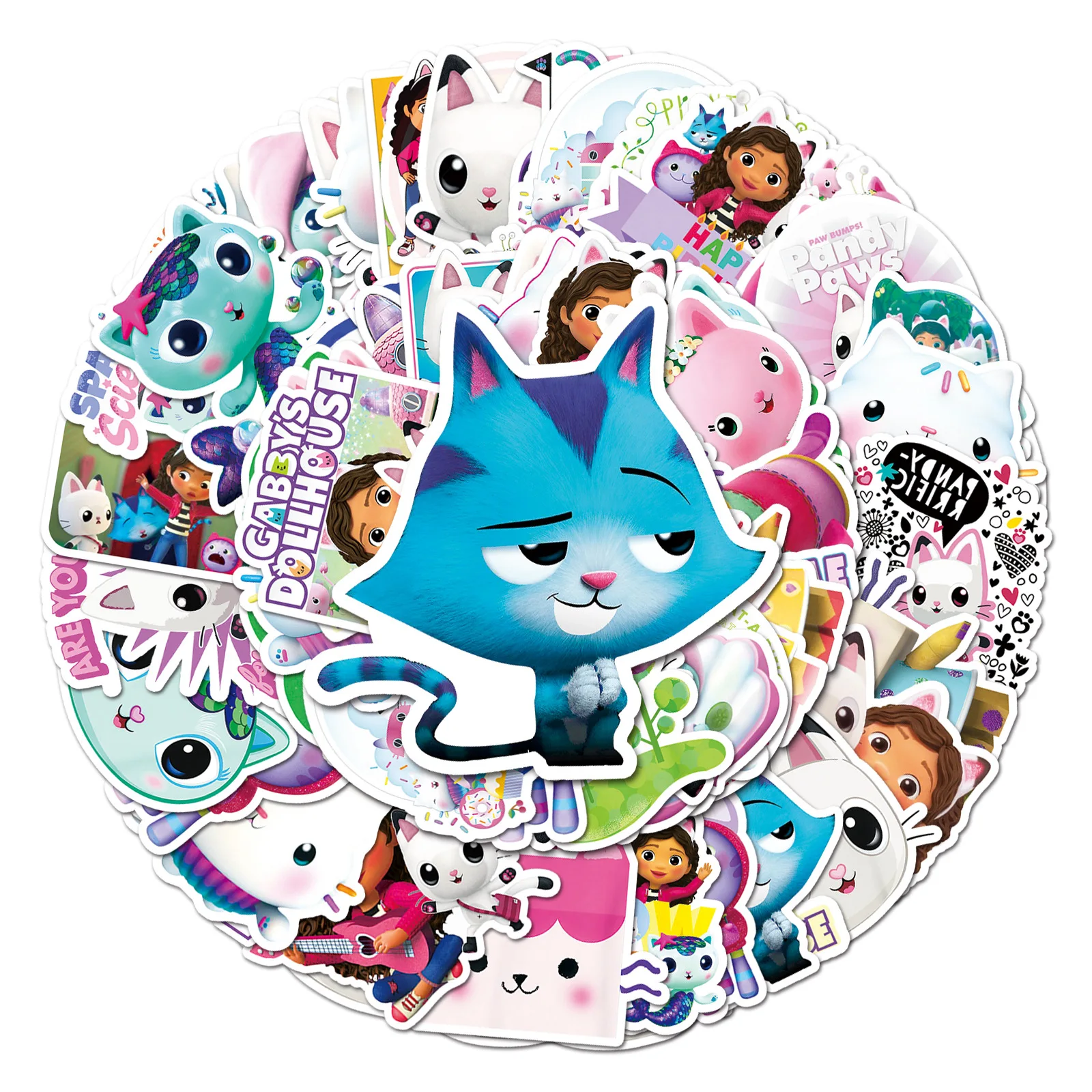50PCS Gabby Dollhouse Cartoon Stickers Motorcycle Travel Luggage Guitar Waterproof Graffiti Sticker Birthday Party
50PCS Gabby Dollhouse Cartoon Stickers Motorcycle Travel Luggage Guitar Waterproof Graffiti Sticker Birthday Party