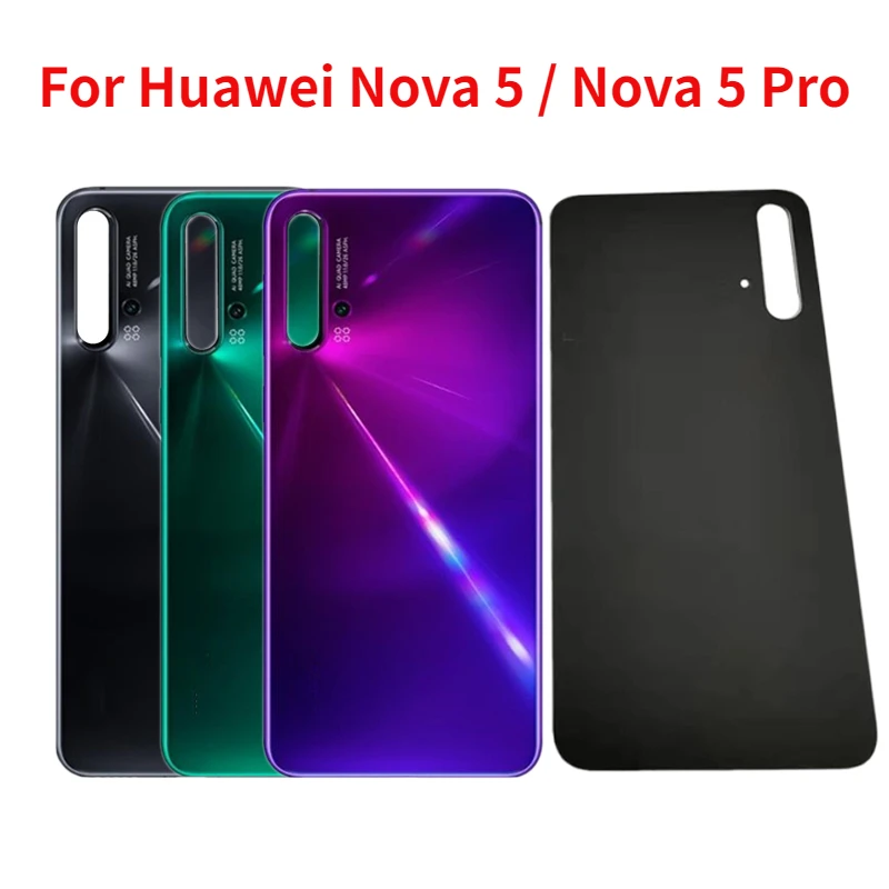 Новое заднее стекло для Huawei Nova 5, задняя крышка аккумулятора, корпус, чехол для Huawei Nova 5 Pro, задняя панель, запасные части
Новое заднее стекло для Huawei Nova 5, задняя крышка аккумулятора, корпус, чехол для Huawei Nova 5 Pro, задняя панель, запасные части