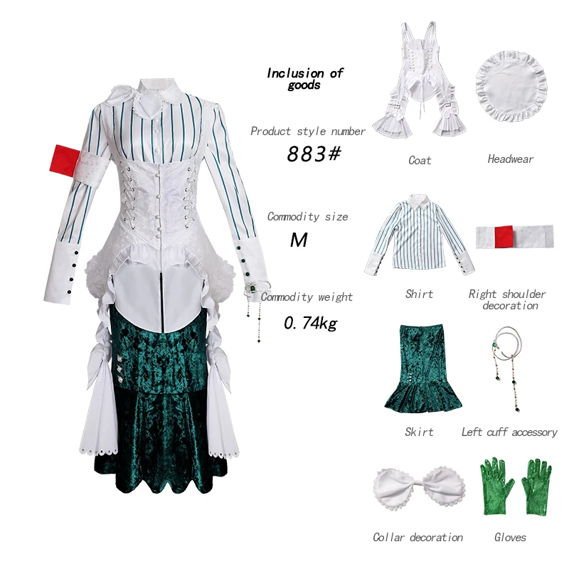 2026 Anime Reverse:1999 Anjo Nala Cosplay Costume Outfit Halloween Carnival Role Play Uniform for Dance Performance Dress Women
2026 Anime Reverse:1999 Anjo Nala Cosplay Costume Outfit Halloween Carnival Role Play Uniform for Dance Performance Dress Women
