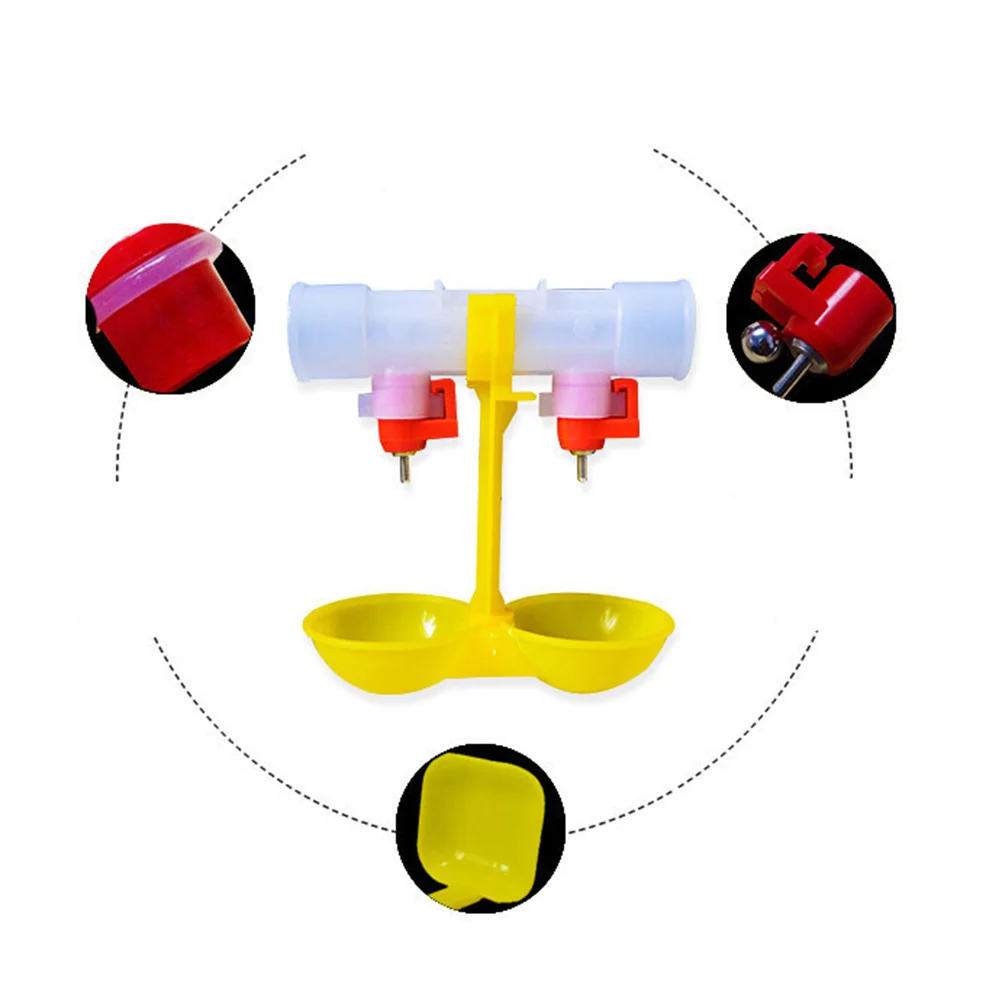 10pcs Ball Valve Poultry Drinker Automatic Chicken Waterer Cup Steel Ball Drinking Fountain For Chickens Birds Quail Home Farm
10pcs Ball Valve Poultry Drinker Automatic Chicken Waterer Cup Steel Ball Drinking Fountain For Chickens Birds Quail Home Farm