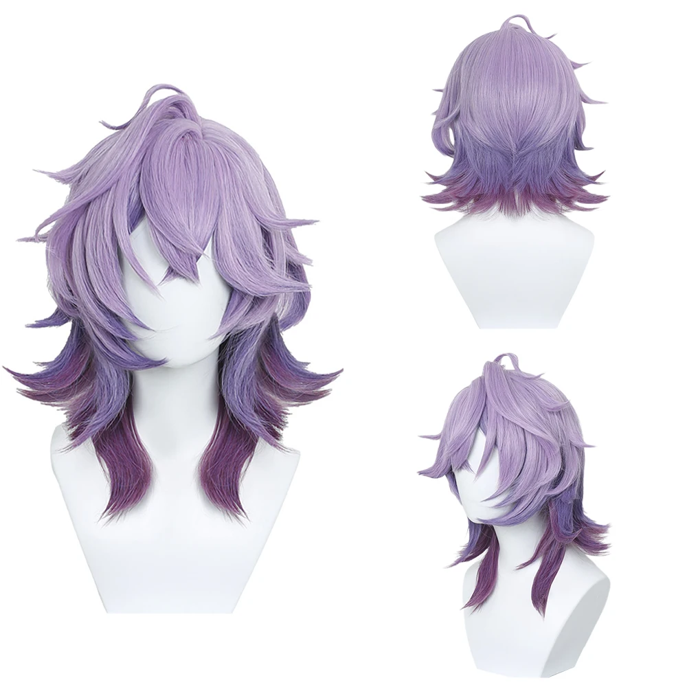 Durin Cosplay Wig Light Purple Dark Purple Ombre Fluffy Wolf Tail Mullet Wig Synthetic For Men Women Anime Cos Party Daily Wear
Durin Cosplay Wig Light Purple Dark Purple Ombre Fluffy Wolf Tail Mullet Wig Synthetic For Men Women Anime Cos Party Daily Wear
