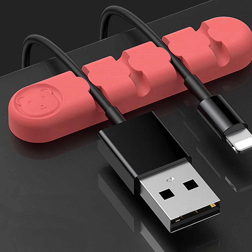 6 Pcs Wire Fixer Earphone Cable Holders Wrappers Flexible Cord Mouse Winders Fixing Clips
6 Pcs Wire Fixer Earphone Cable Holders Wrappers Flexible Cord Mouse Winders Fixing Clips
